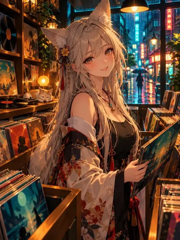 地铁口的狐仙店长 封面